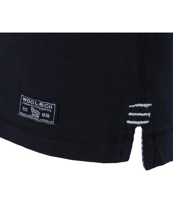 Herre | Trøjer | Woolrich | Logo Rugby Navy