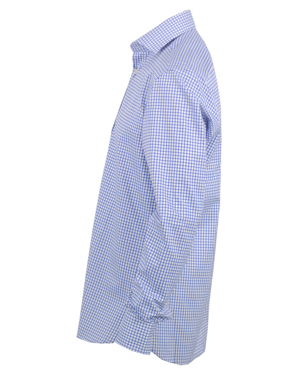 Herre | Skjorter | Oscar Jacobson | Regular Fit Skjorta Cut Away Blue