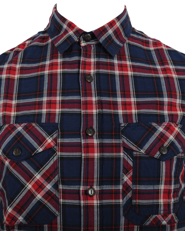 Herre | Skjorter | Woolrich | Cabin Field Shirt Expedition Red