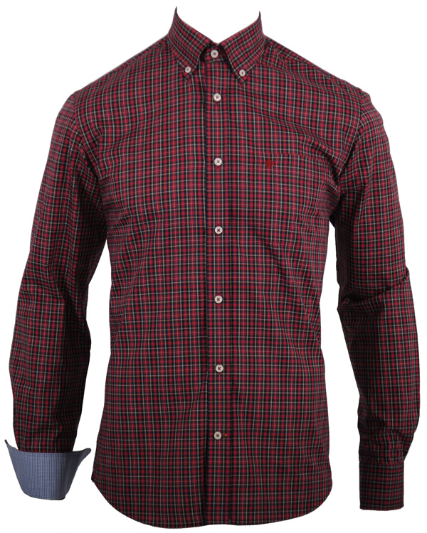 Herre | Skjorter | Morris | Douglas Shirt Red