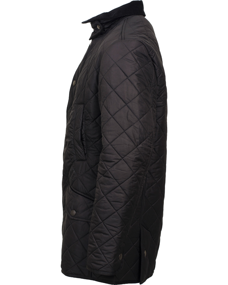 Barbour Bardon Quilt Jacket Black CareOfCarl