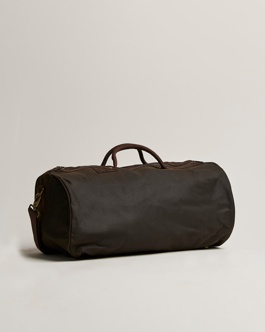 Herre | Tasker | Barbour Lifestyle | Wax Holdall Olive