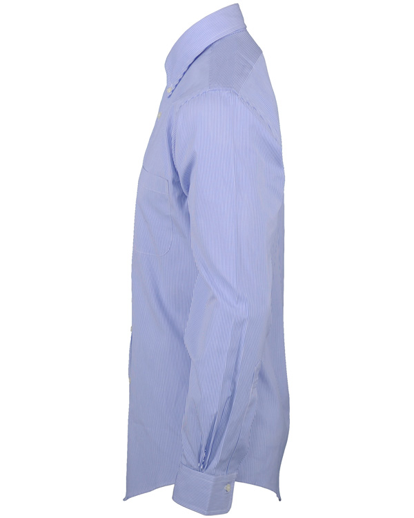 Herre | Skjorter | Brooks Brothers | Shirt Slim Fine Line Blue