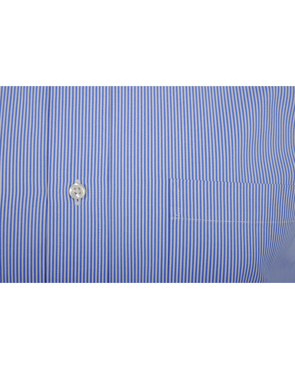 Herre | Skjorter | Brooks Brothers | Shirt Slim Fine Line Blue