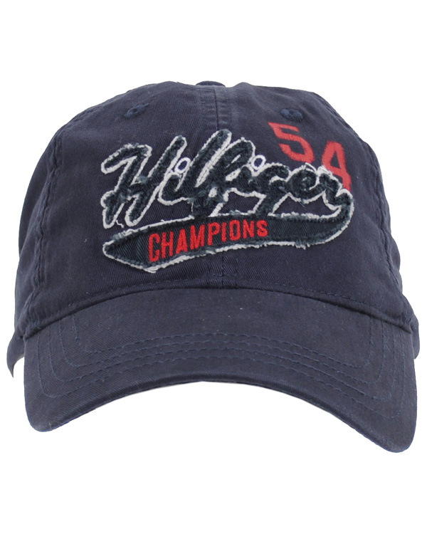 Herre | Tommy Hilfiger Fall Hilfiger Cap Midnight One Size | Tommy Hilfiger | Fall Hilfiger Cap Midnight One Size