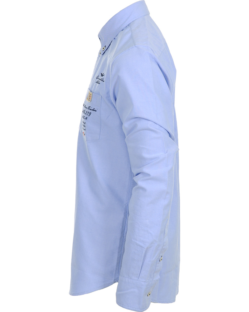 Herre | Skjorter | Aeronautica Militare | Camicia M.L CA574 Shirt Blue