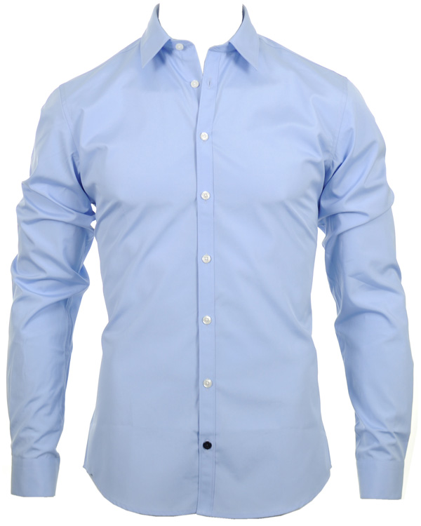 Herre | Skjorter | Tiger of Sweden | Groomsman Shirt Blue