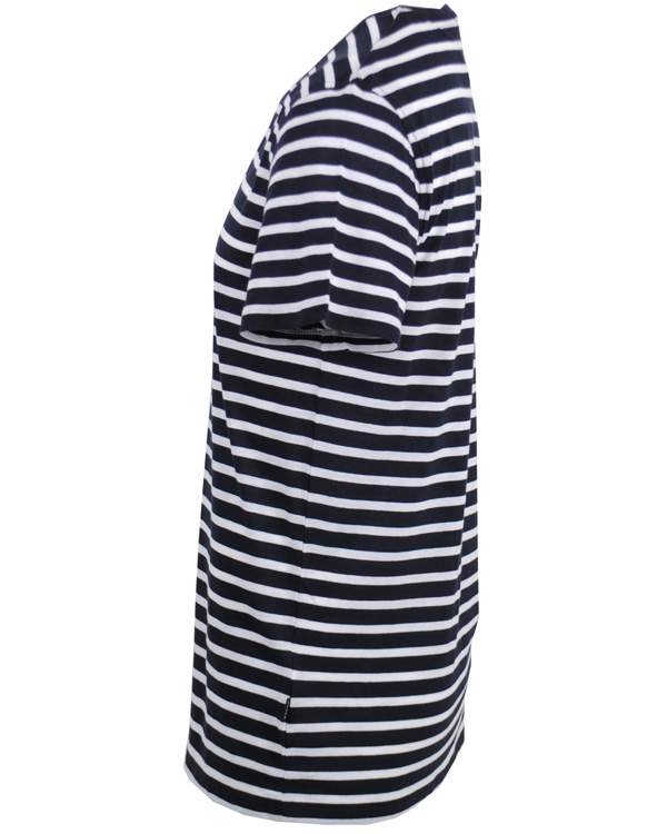 Herre | T-Shirts | Tiger of Sweden | Yokko Stripes T-Shirt Light Ink
