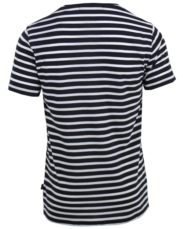 Herre | T-Shirts | Tiger of Sweden | Yokko Stripes T-Shirt Light Ink