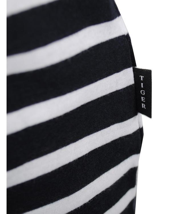 Herre | T-Shirts | Tiger of Sweden | Yokko Stripes T-Shirt Light Ink