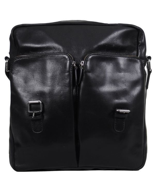 Herre | Tiger of Sweden Leather Computer Bag Black | Tiger of Sweden | Leather Computer Bag Black
