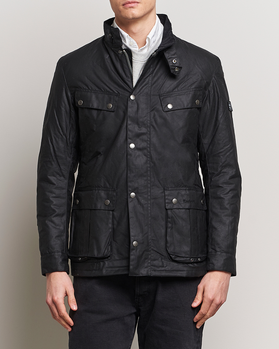 Herre | Best of British | Barbour International | Duke Jacket Black