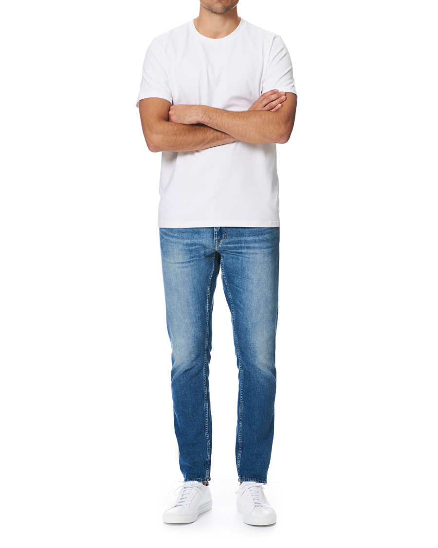 Herre | T-Shirts | Filippa K | Soft Lycra Tee White