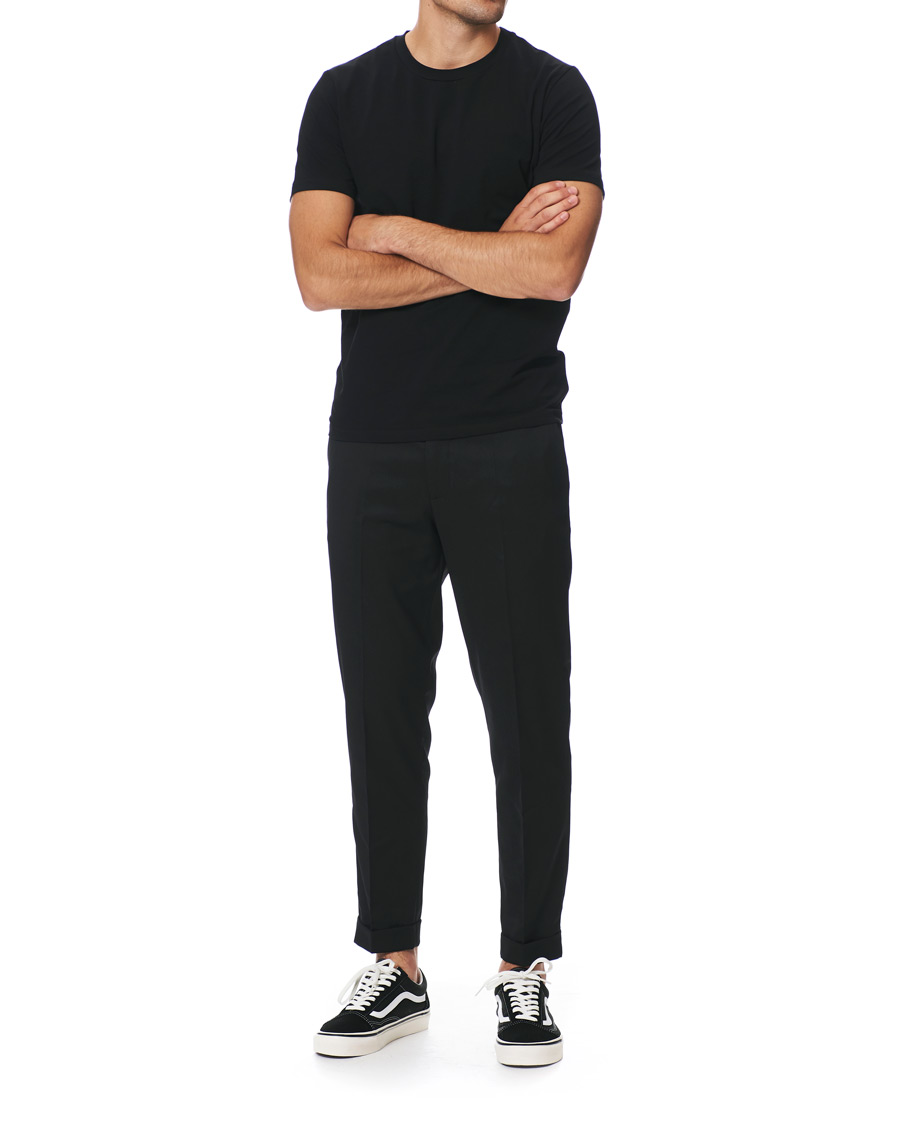 Herre | T-Shirts | Filippa K | Soft Lycra Tee Black