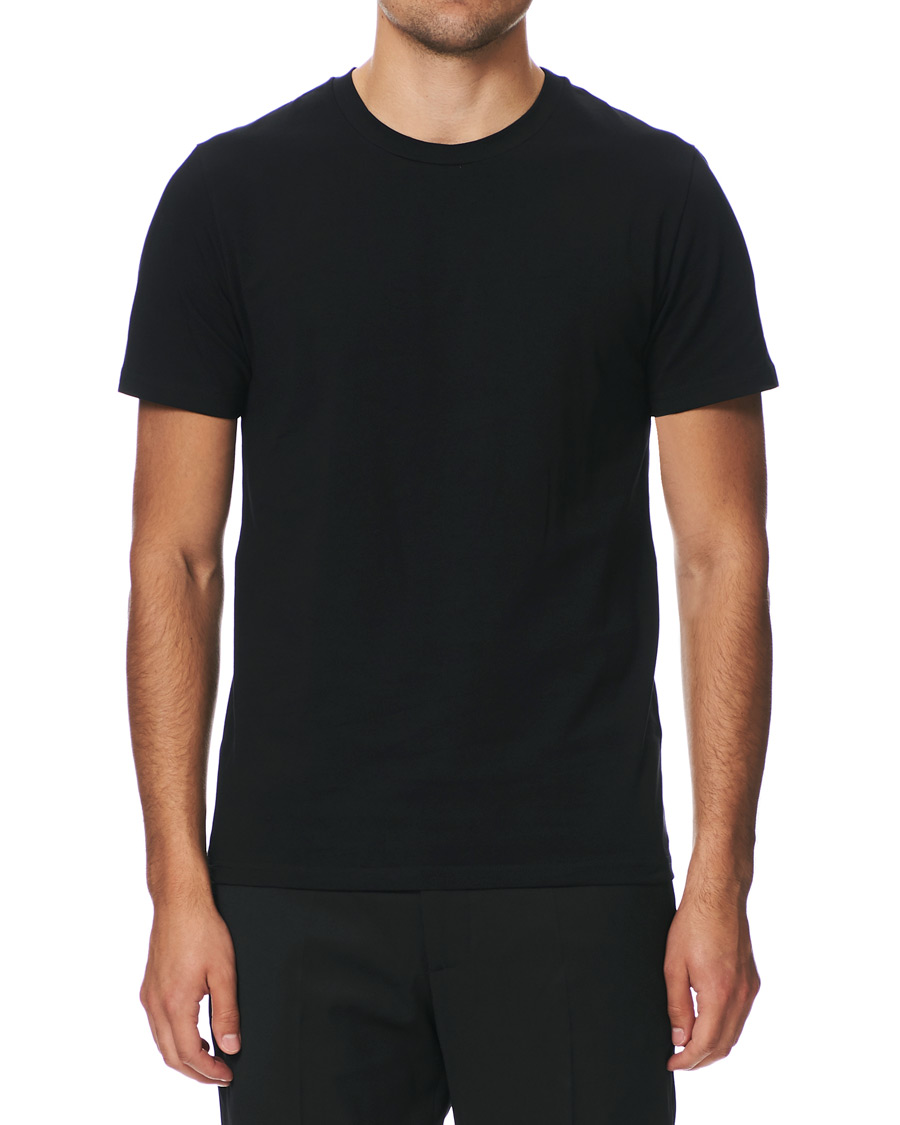 Herre | T-Shirts | Filippa K | Soft Lycra Tee Black