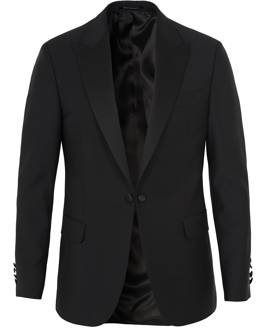 Herre | Blazere & jakker | Oscar Jacobson | Frampton Tuxedo Jacket Black