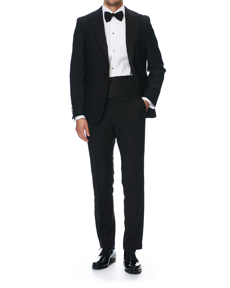 Herre | Blazere & jakker | Oscar Jacobson | Frampton Tuxedo Jacket Black