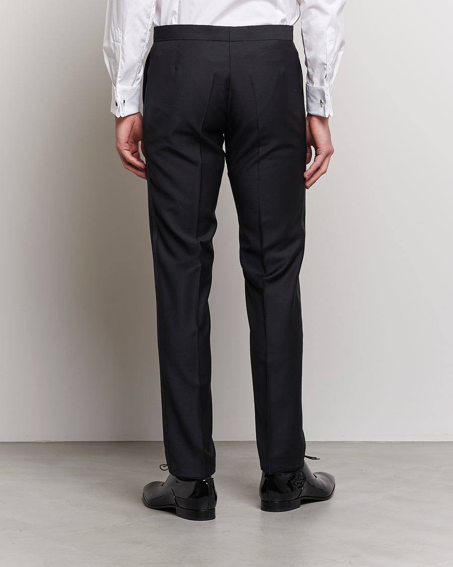 Herre | Bukser | Oscar Jacobson | Devon Tuxedo Trousers Black