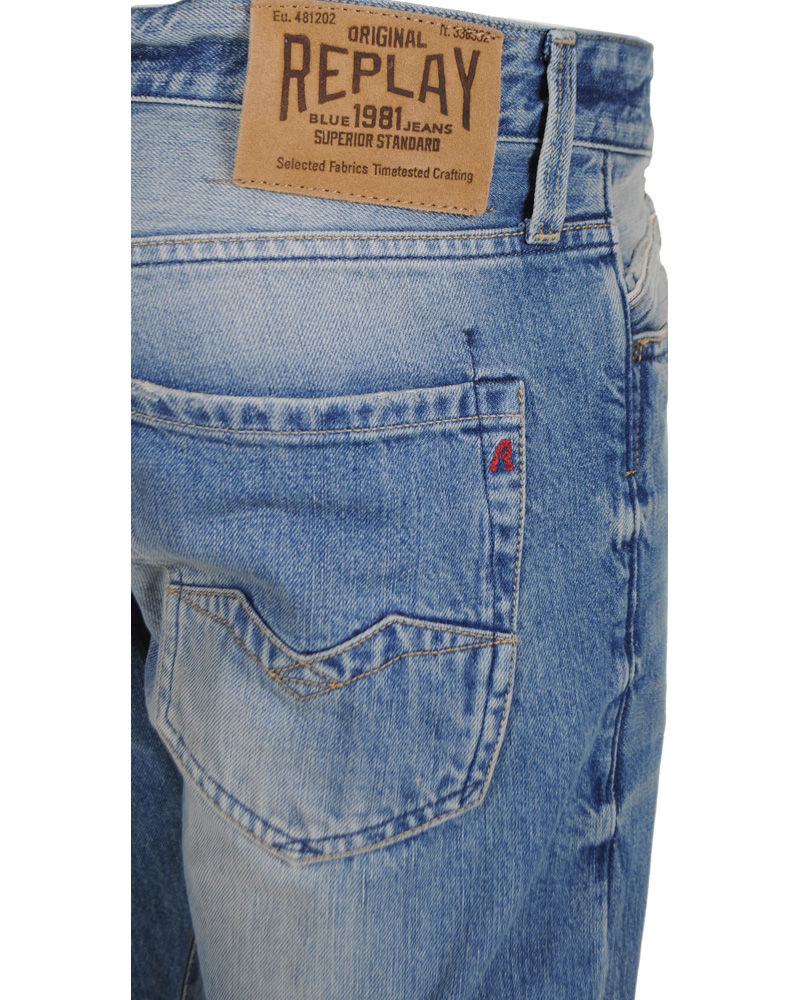 Herre | Bukser | Replay | Waitom M983 Jeans Vintage Denim