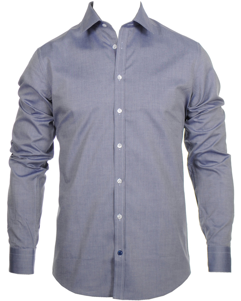 Herre | Skjorter | Tiger of Sweden | Pelle Shirt Grey Blue