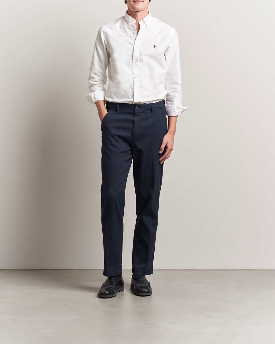 Herre | Skjorter | Polo Ralph Lauren | Slim Fit Shirt Oxford White