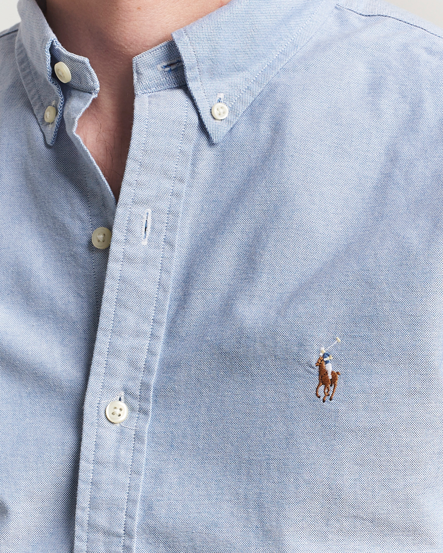 Herre | Skjorter | Polo Ralph Lauren | Slim Fit Shirt Oxford Blue