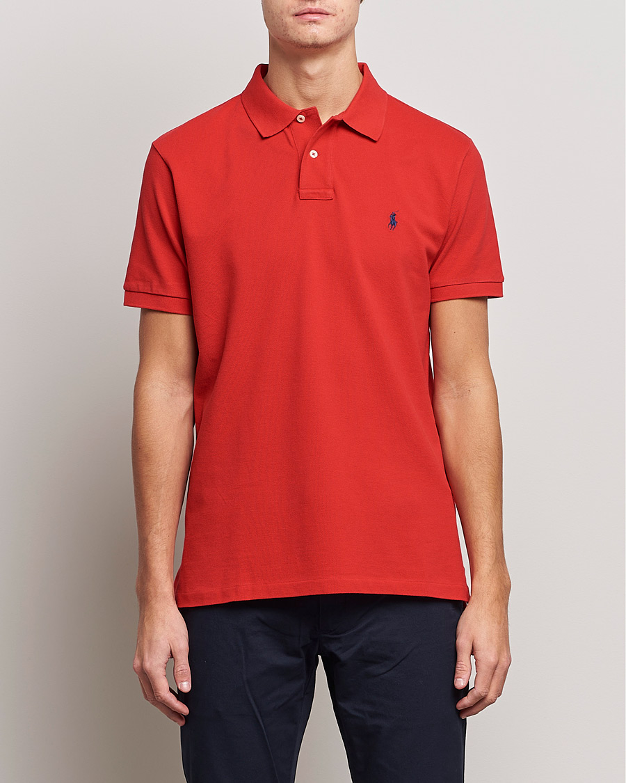 Herre | Polotrøjer | Polo Ralph Lauren | Slim Fit Polo Red
