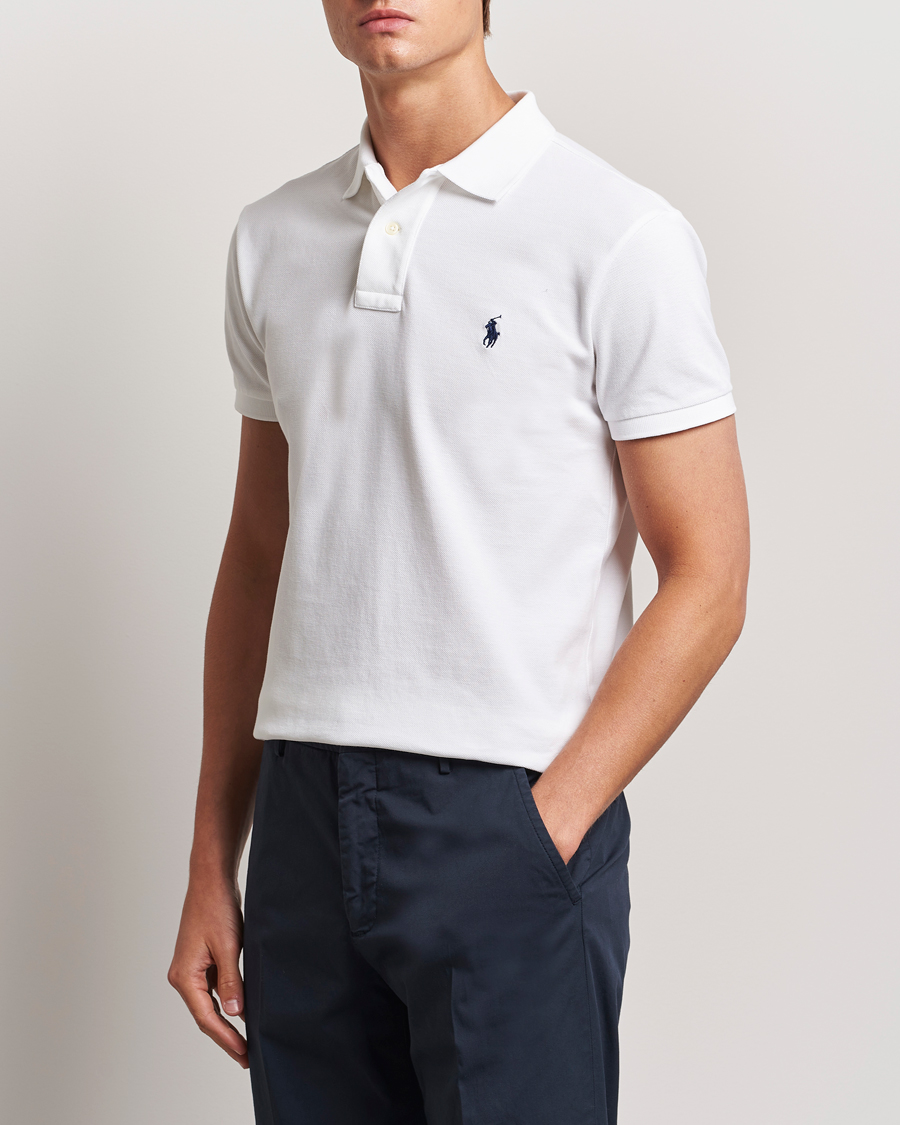 Herre | Afdelinger | Polo Ralph Lauren | Slim Fit Polo White