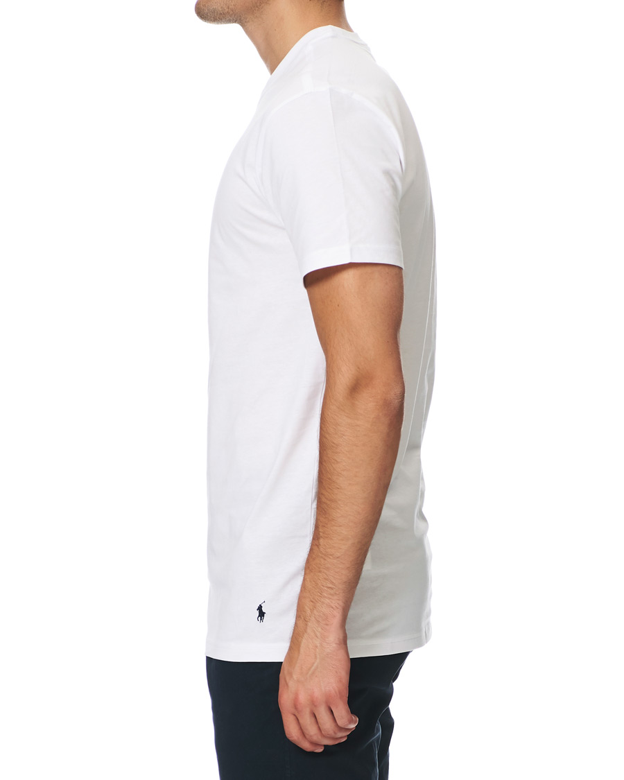 Herre | T-Shirts | Polo Ralph Lauren | 2-Pack T-Shirt Crew Neck White