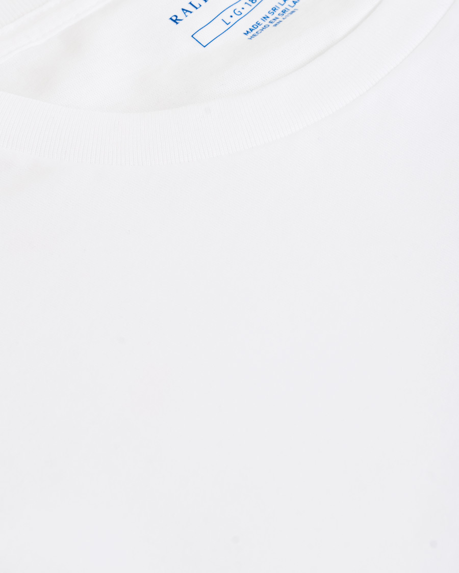 Herre | T-Shirts | Polo Ralph Lauren | 2-Pack T-Shirt Crew Neck White