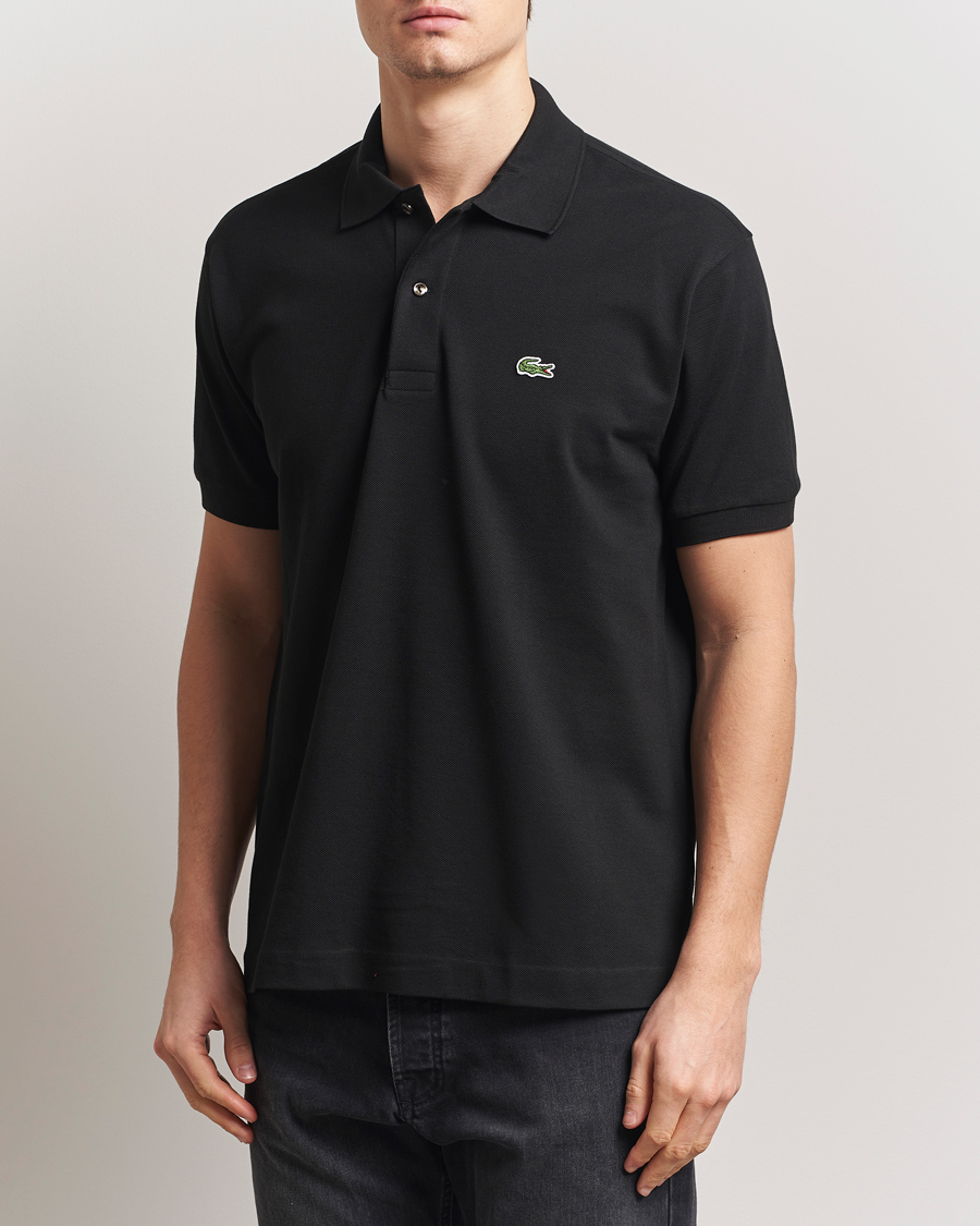 Herre | Kortærmede polotrøjer | Lacoste | Original Polo Piké Black