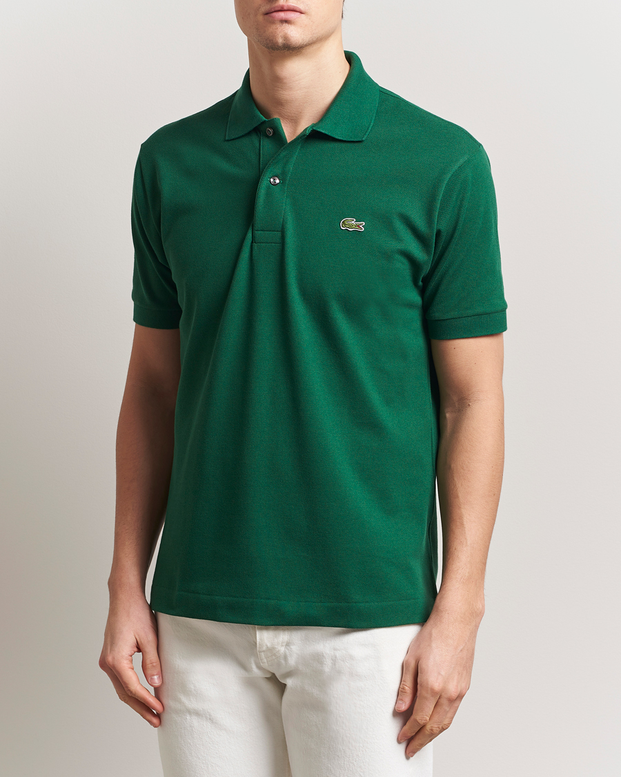 Herre | Kortærmede polotrøjer | Lacoste | Original Polo Piké Green