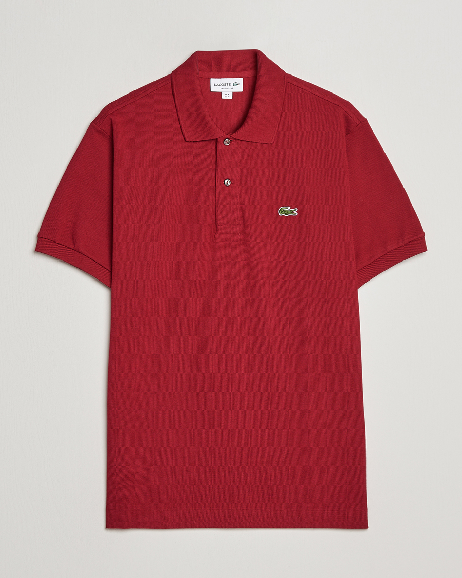 Herre | Polotrøjer | Lacoste | Original Polo Piké Bordeaux