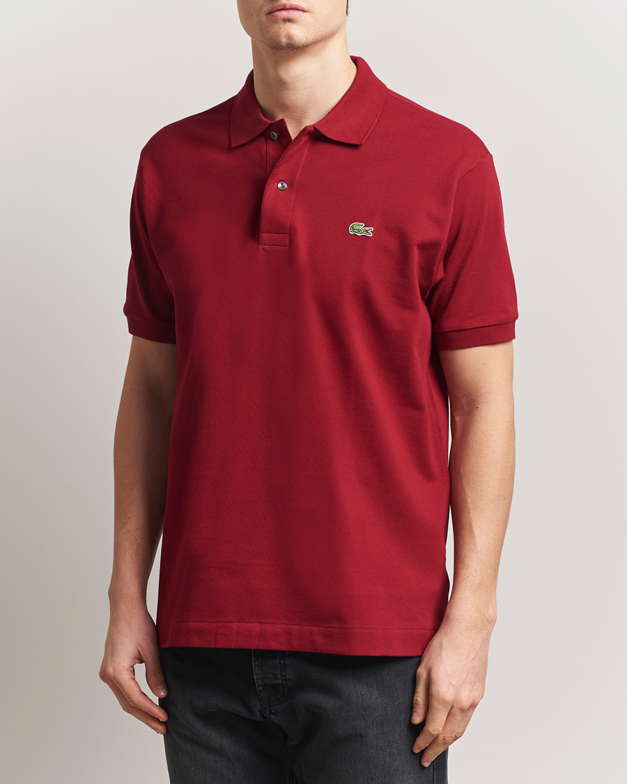 Herre | Polotrøjer | Lacoste | Original Polo Piké Bordeaux