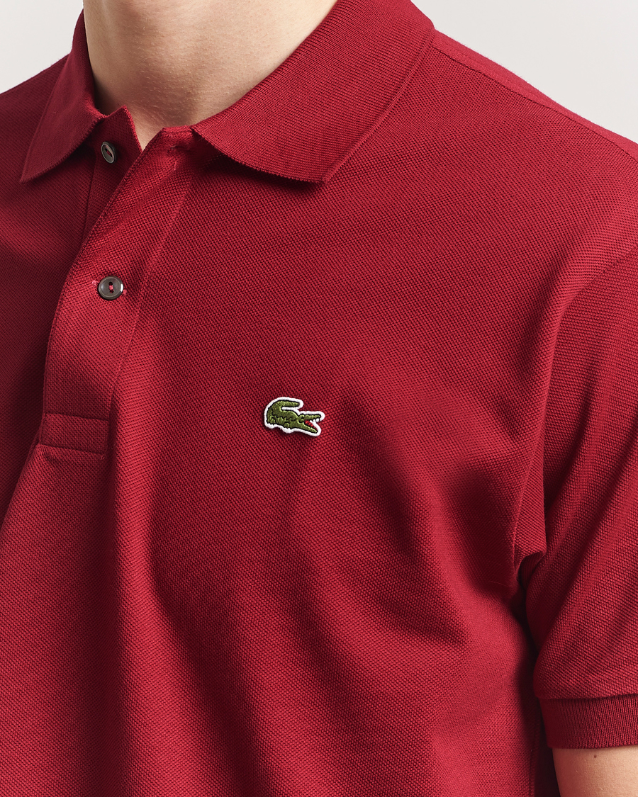 Herre | Polotrøjer | Lacoste | Original Polo Piké Bordeaux