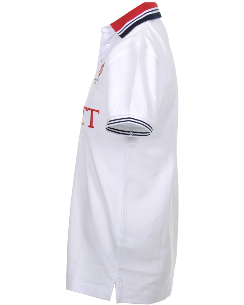 Herre | Polotrøjer | Hackett | London Rowing Club Polo Piké White