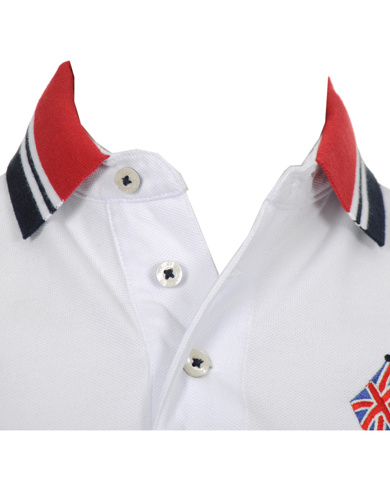Herre | Polotrøjer | Hackett | London Rowing Club Polo Piké White