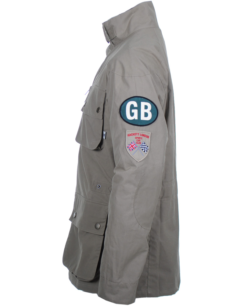 Herre | Jakker | Hackett | Summer Rally Jacket British Khaki