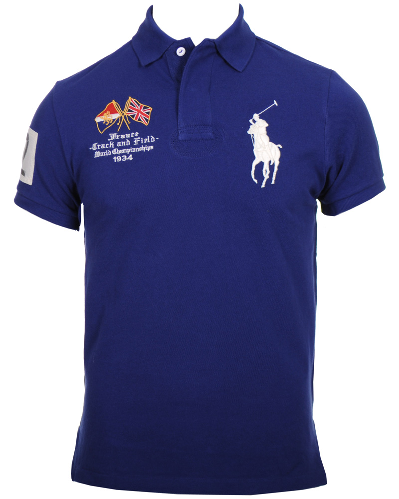 Herre | Polotrøjer | Polo Ralph Lauren | Country Piké France Royal