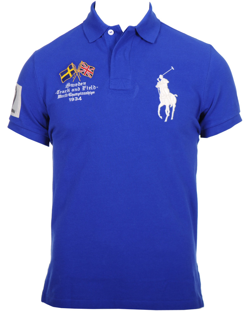 Herre | Polotrøjer | Polo Ralph Lauren | Country Piké Sweden Royal