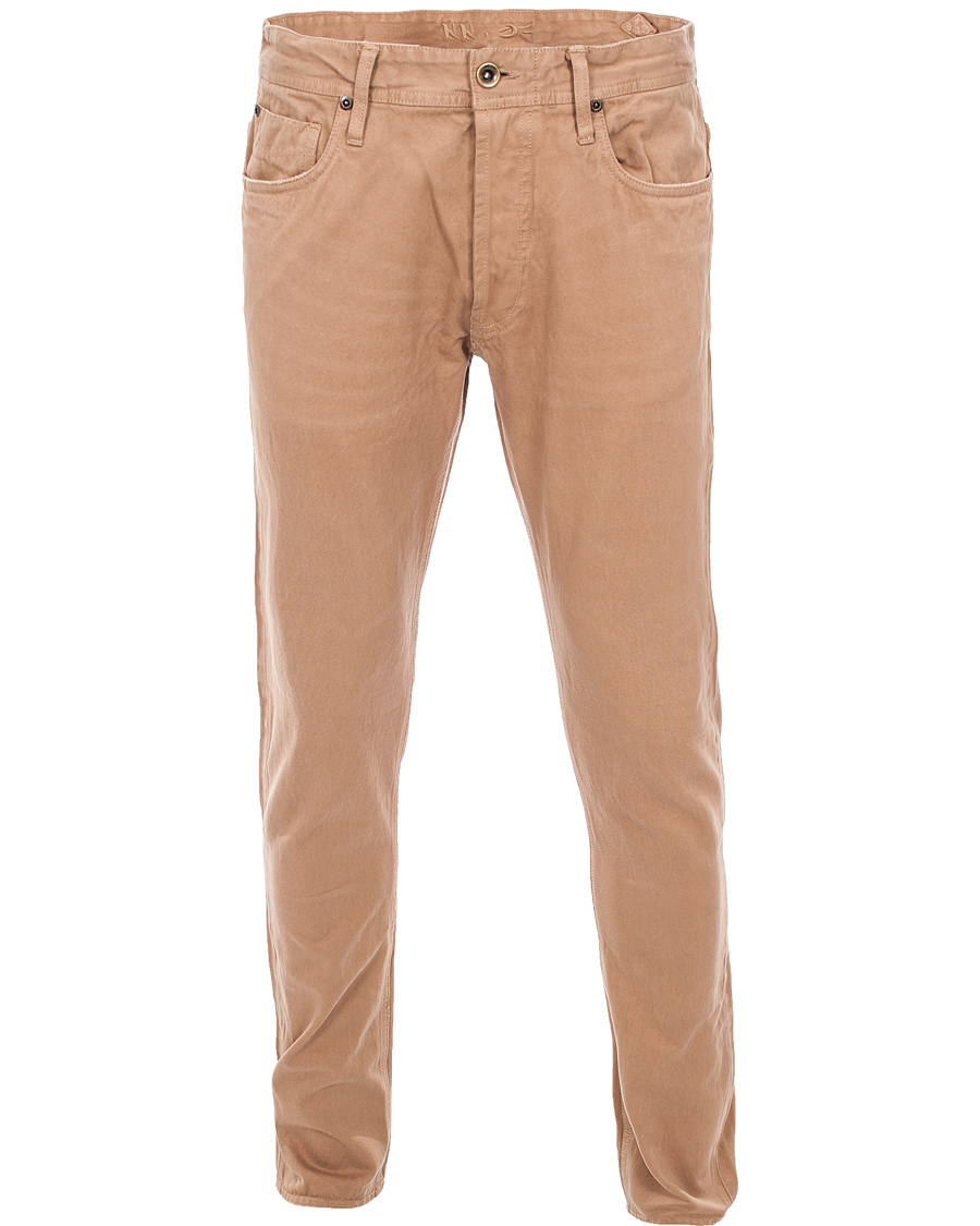 Herre | Bukser | NN07 | James 1532 Selvage 5-Pocket Brown