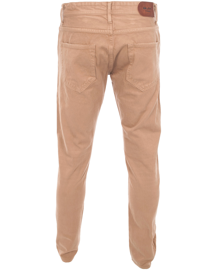 Herre | Bukser | NN07 | James 1532 Selvage 5-Pocket Brown