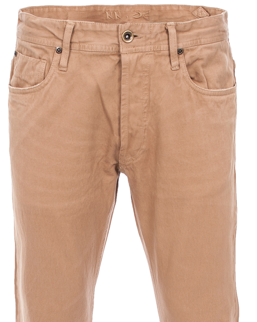 Herre | Bukser | NN07 | James 1532 Selvage 5-Pocket Brown