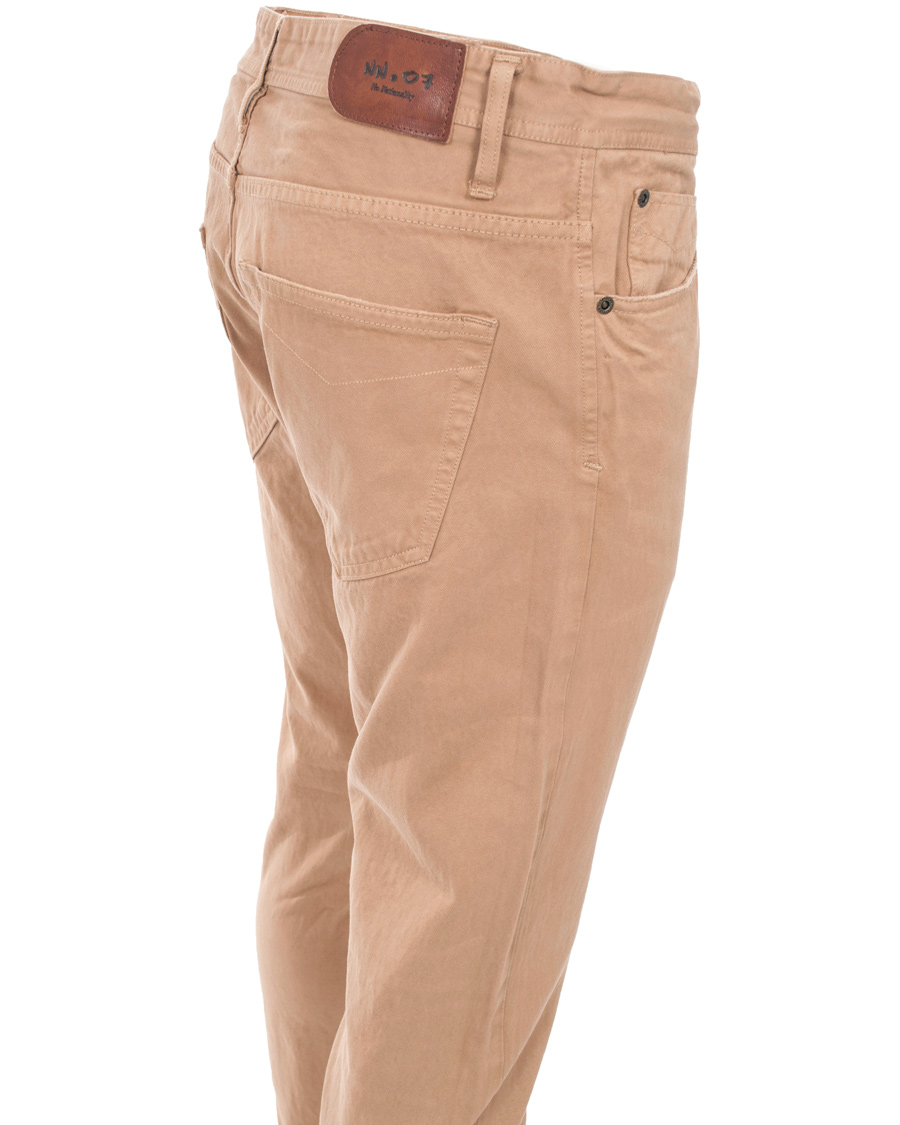 Herre | Bukser | NN07 | James 1532 Selvage 5-Pocket Brown