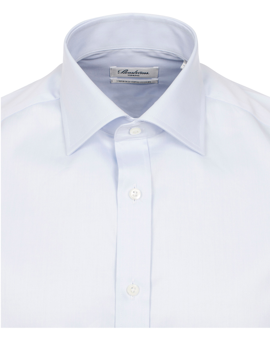 Herre | Skjorter | Stenströms | Slimline Shirt Light Blue