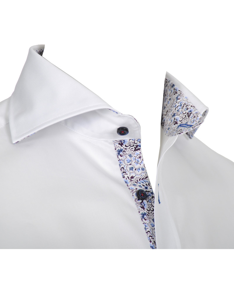 Herre | Skjorter | Stenströms | Skjorta Slimline Paisley White