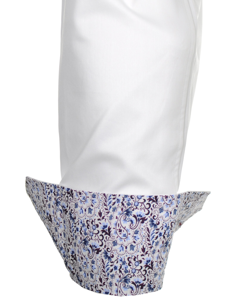 Herre | Skjorter | Stenströms | Skjorta Slimline Paisley White