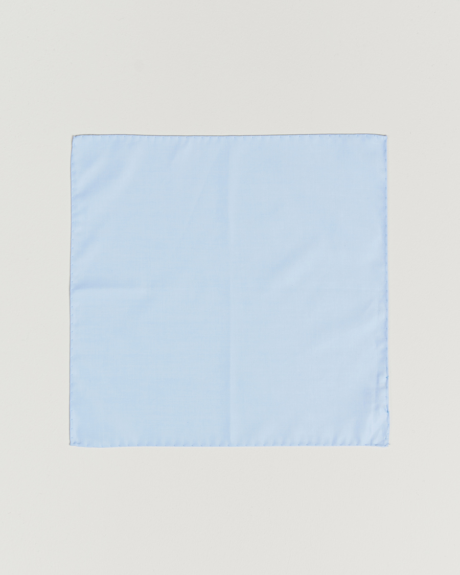 Herre | Lommeklude | Stenströms | Handkerchief Cotton Blue