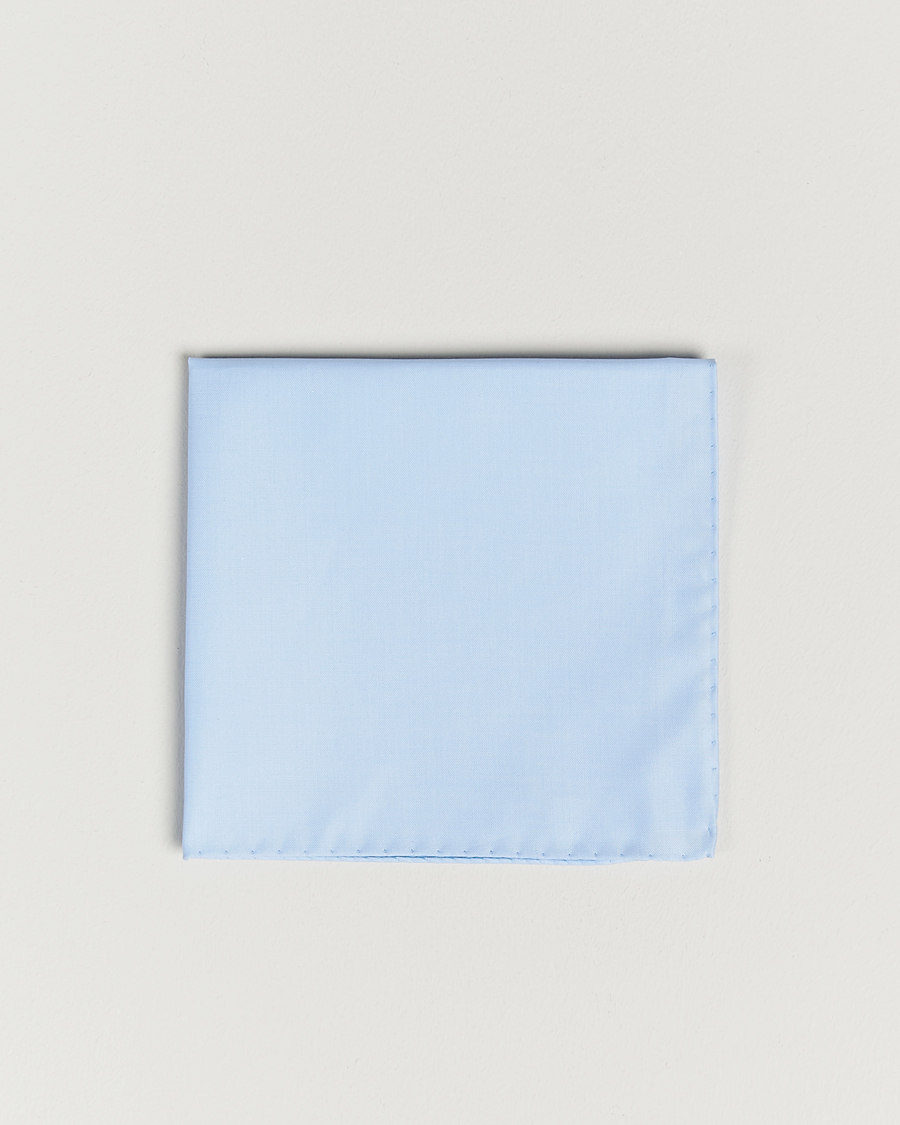 Herre | Lommeklude | Stenströms | Handkerchief Cotton Blue