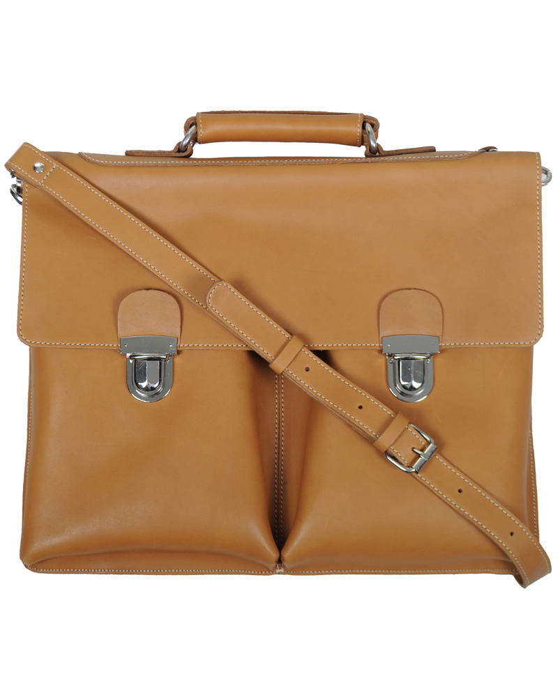 Herre | Sandqvist Otto Breifcase Leather Tan Brown | Sandqvist | Otto Breifcase Leather Tan Brown